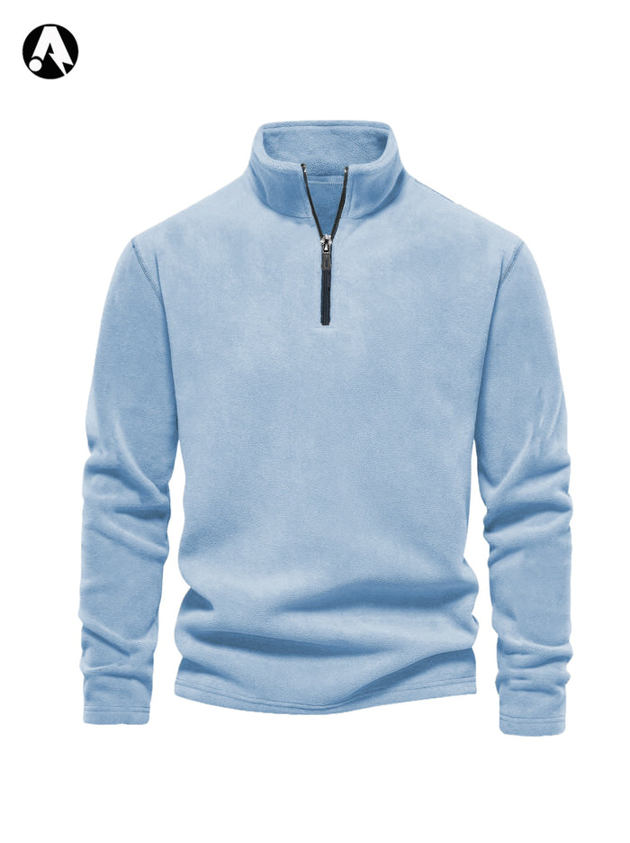 UNICORN Fleece Sweatshirt with Long Sleeves And Quarter-Zip s m l xl xxl xxxl