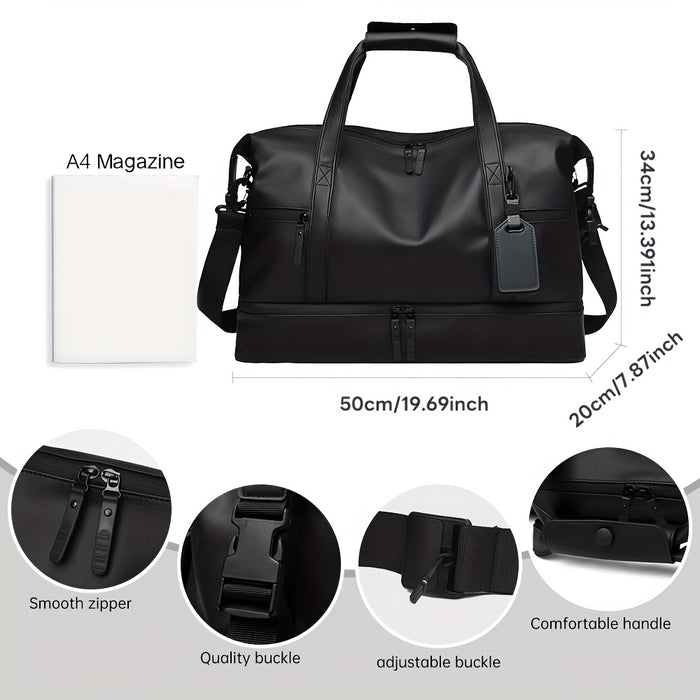 UNICORN Gym Duffle Bag for Men & Women Sports Duffel Bags Black Grey Blue