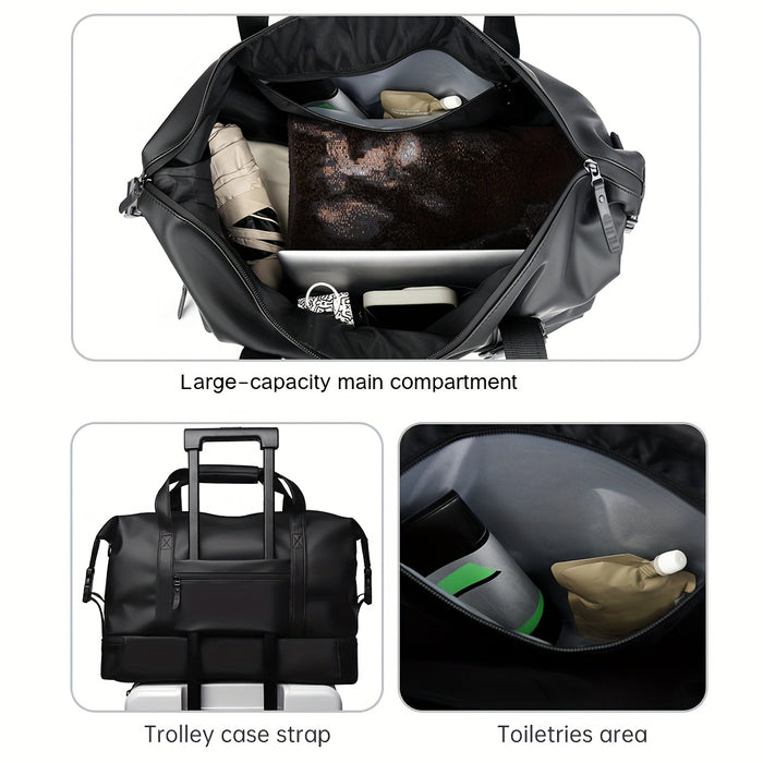 UNICORN Gym Duffle Bag for Men & Women Sports Duffel Bags Black Grey Blue