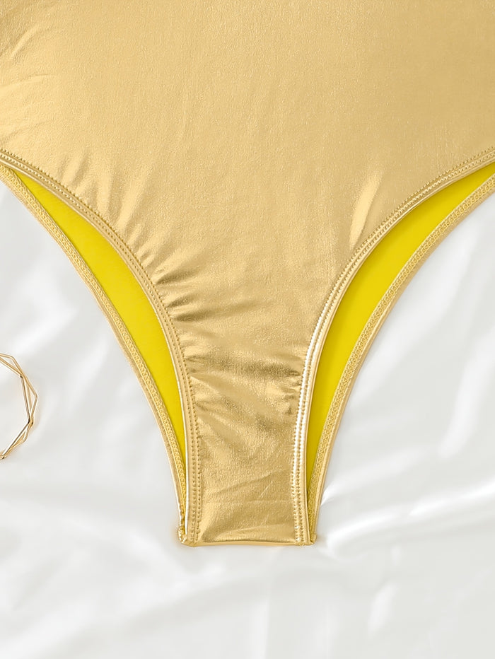 UNICORN Hot Stamping One-Piece Swimsuit s m l xl