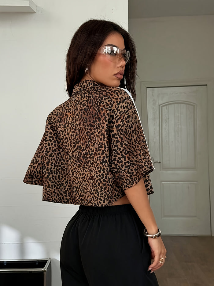 UNICORN Leopard Print Shirt xs s m l xl xxl