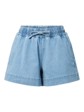 UNICORN Light Wash Denim Jogger Shorts with Elastic Waistband xs s m l xl