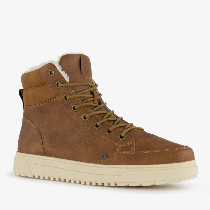 UNICORN lined men's lace-up boots cognac 40 41 42 43 44 45 46