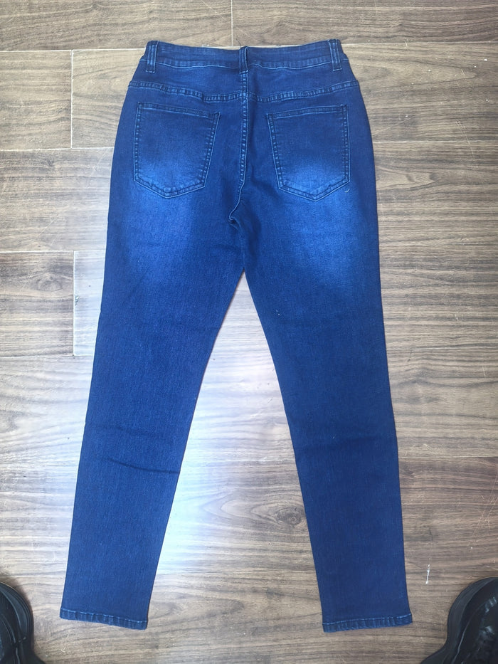 UNICORN Men Casual Slim-Fit Stretch Pants Blue Grey s m l xl xxl