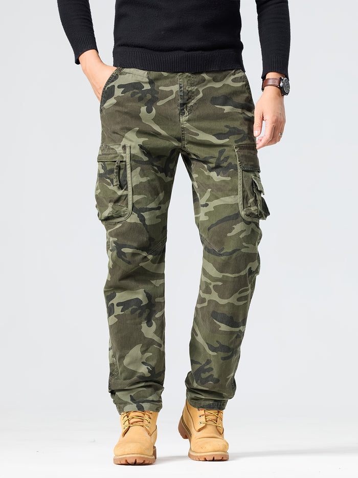 UNICORN Men Street Style Multi-Pocket Camouflage Cargo Pants s m l xl xxl