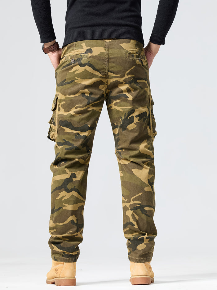 UNICORN Men Street Style Multi-Pocket Camouflage Cargo Pants s m l xl xxl