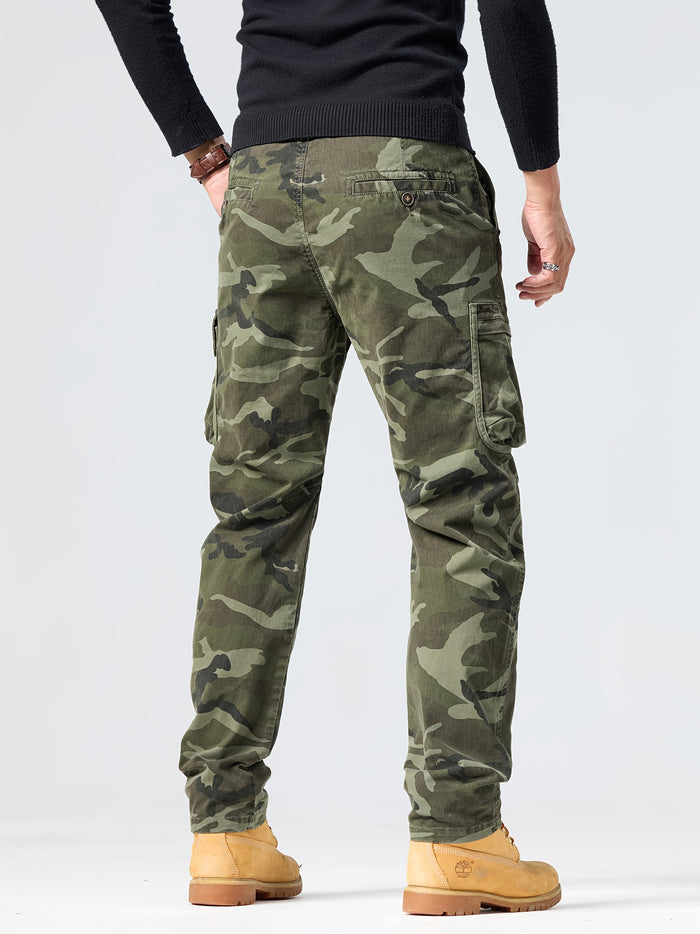 UNICORN Men Street Style Multi-Pocket Camouflage Cargo Pants s m l xl xxl