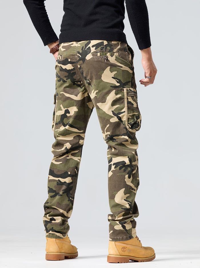 UNICORN Men Street Style Multi-Pocket Camouflage Cargo Pants s m l xl xxl