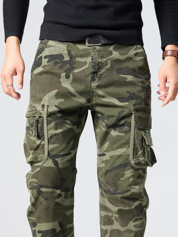 UNICORN Men Street Style Multi-Pocket Camouflage Cargo Pants s m l xl xxl
