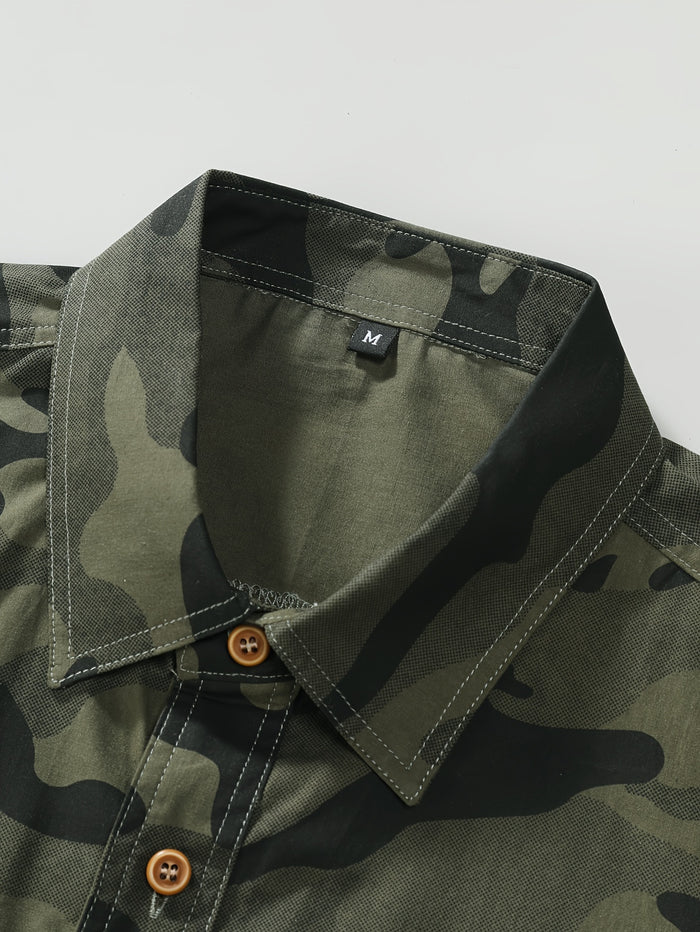 UNICORN Men'S Dress Shirt Army Green s m l xl xxl