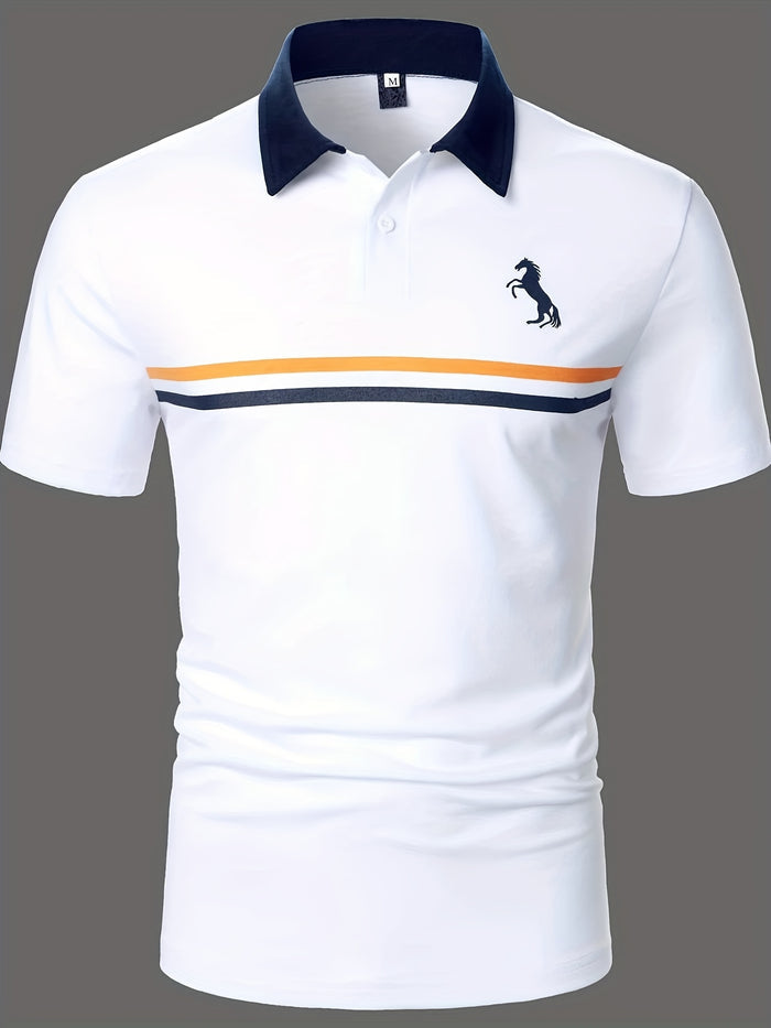 UNICORN Men's Fashion Casual Short Sleeve Printed Shirt