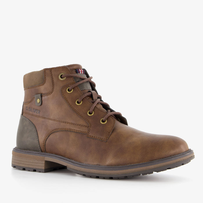UNICORN men's lace-up boots dark brown 40 41 42 43 44 45 46
