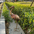 UNICORN Metal Crane Courtyard Decoration, Garden Heron Ornament