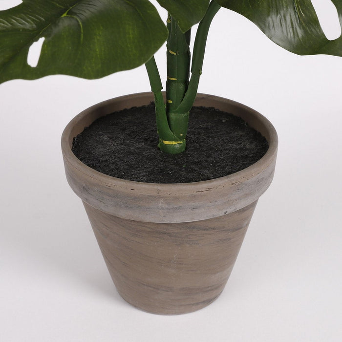 UNICORN Monstera Artificial Plant in Flower Pot Stan - H48 x Ø39 cm - Green