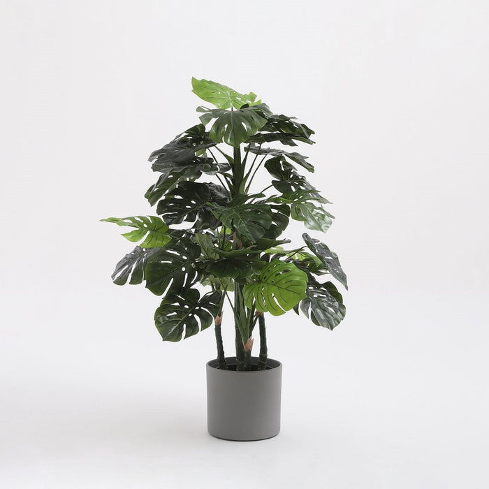UNICORN Monstera Kunstplant - H140 x Ø80 cm - Groen