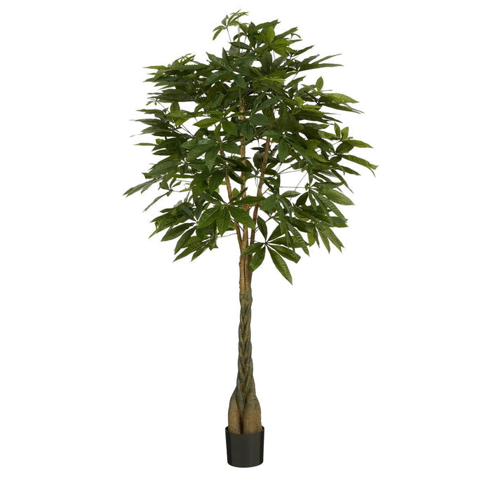 UNICORN Pachira Artificial Plant - H150 x Ø65 cm - Green