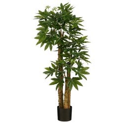 UNICORN Pachira Artificial Plant - H175 x Ø85 cm - Green