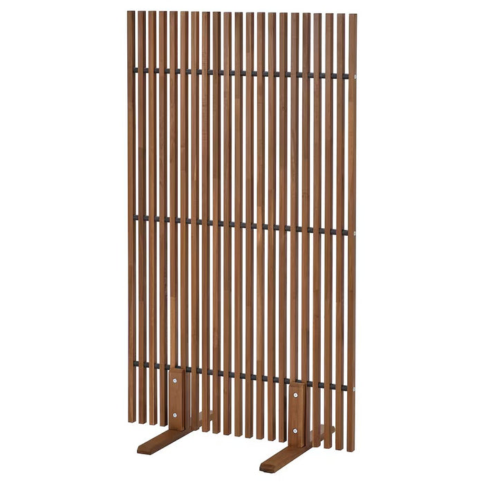 UNICORN Partition wall brown 140x80x50 cm