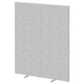 UNICORN Partition wall grey 160x195 cm