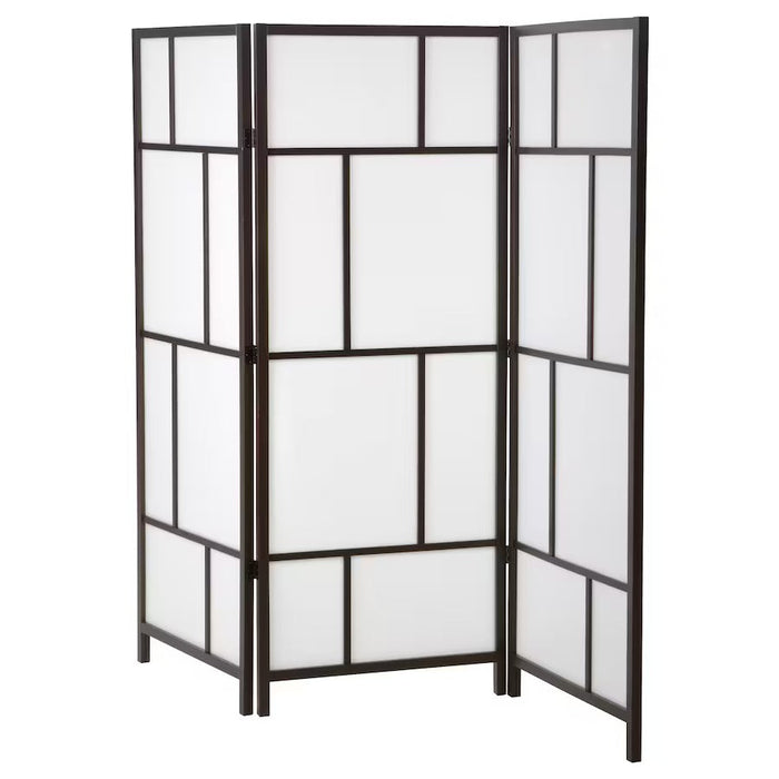 UNICORN Partition wall white black 216x185 cm