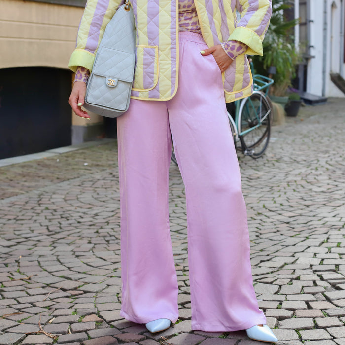 UNICORN Pastel quilted jacket lilac/yellow trendy quilted women's jacket s m l xl