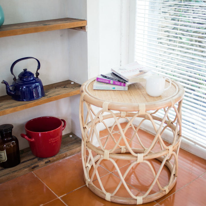 UNICORN rattan side table 45 cm high