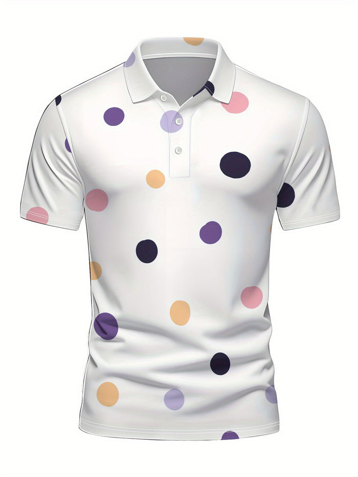 UNICORN Short-Sleeve Polo Shirt for Halloween, Flat Digital Print Design s m l xl xxl