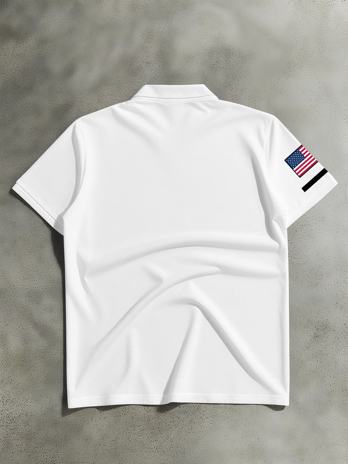 UNICORN Short-sleeve Shirt, American Design USA Text and the American Flag s m l xl xxl