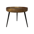 UNICORN Side table wood 50x50x42 cm