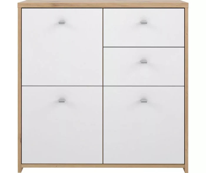 UNICORN Sideboard wall unit modern brown Width 77.2 cm Depth 29.6 cm Height 77.5 cm