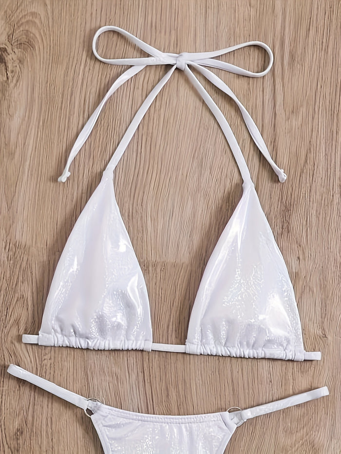 UNICORN Solid Color Hot And Sexy Triangle Cup Bikini xs s m l xl