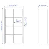 UNICORN Table combination white 77x139x147 cm