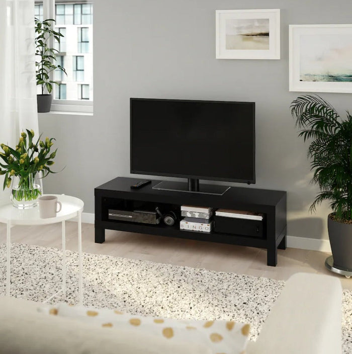 UNICORN TV cabinet black-brown white depth: 35 cm height: 36 cm width: 120 cm