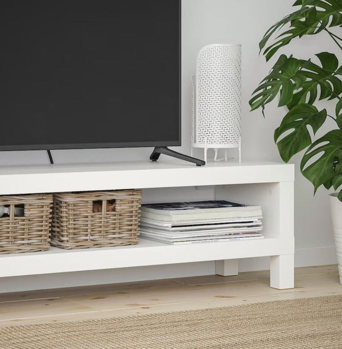 UNICORN TV cabinet black-brown white depth: 35 cm height: 36 cm width: 120 cm