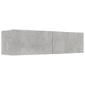 UNICORN TV cabinet modern gray Width 120 cm Depth 30 cm Height 30 cm