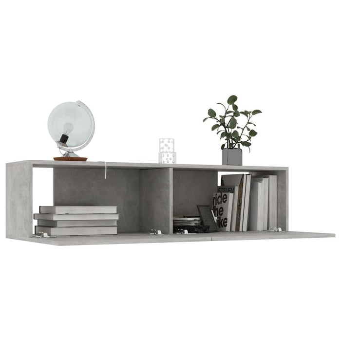 UNICORN TV cabinet modern gray Width 120 cm Depth 30 cm Height 30 cm