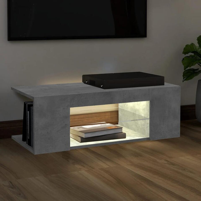 UNICORN TV cabinet modern gray Width 90 cm Depth 39 cm Height 30 cm