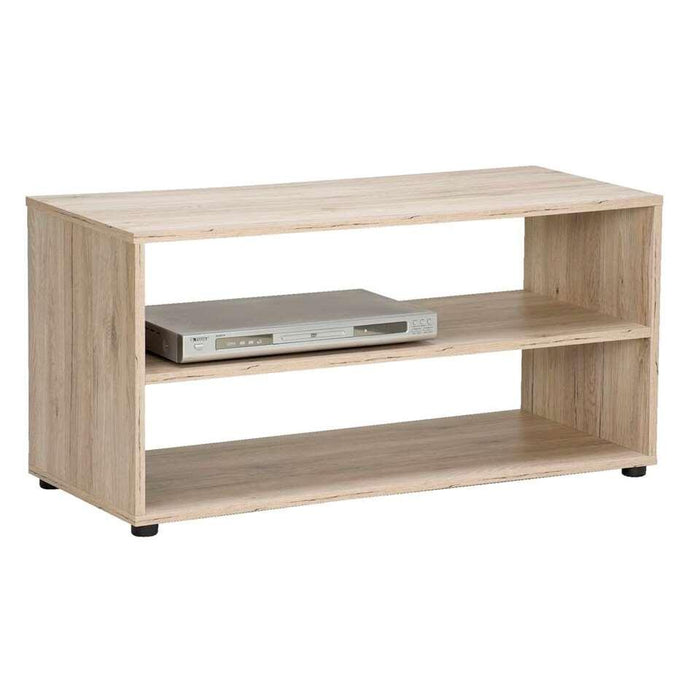 UNICORN TV cabinet modern light brown Width 90 cm Depth 39 cm Height 45 cm