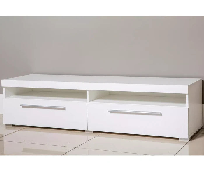 UNICORN TV cabinet modern Matt grey black matt white Width 140 cm Depth 39.5 cm Height 35 cm