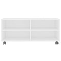 UNICORN TV cabinet modern white Width 90 cm Depth 35 cm Height 35 cm