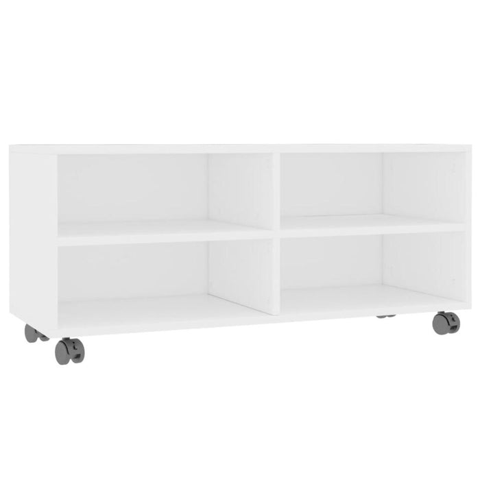 UNICORN TV cabinet modern white Width 90 cm Depth 35 cm Height 35 cm