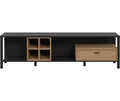 UNICORN TV furniture wall unit black brown 181 cm