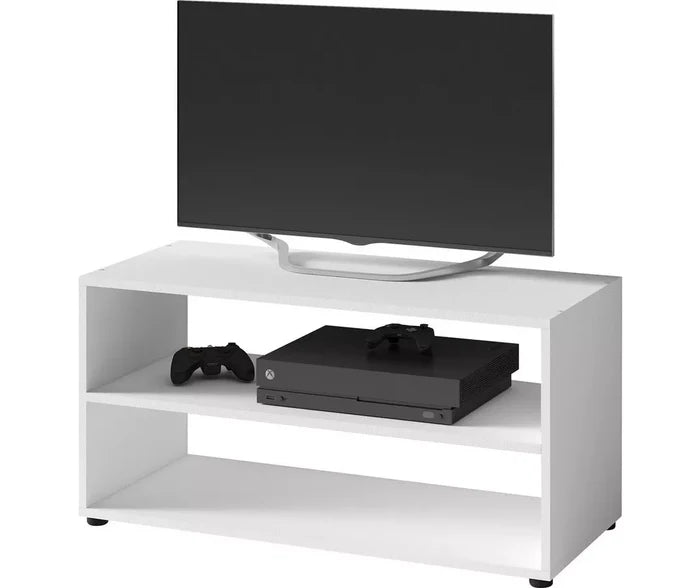 UNICORN TV furniture wall unit white Width 90 cm Depth 39 cm Height 45 cm