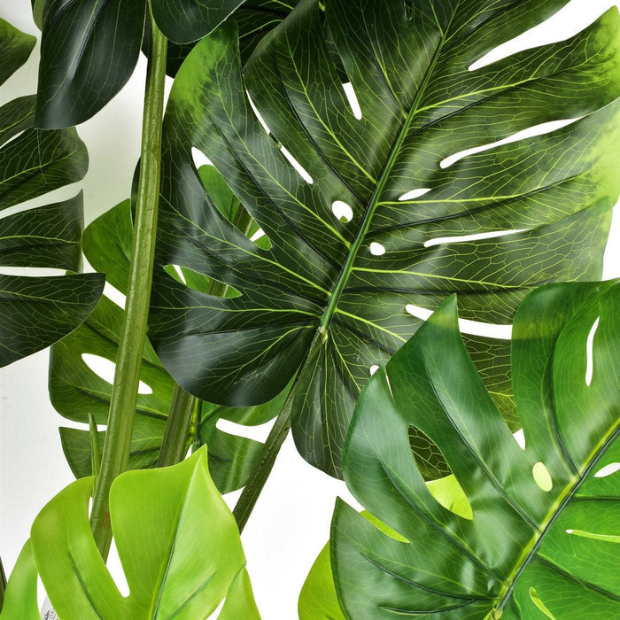 UNICORN Viridis Kunstbloem H115cm monstera in pot