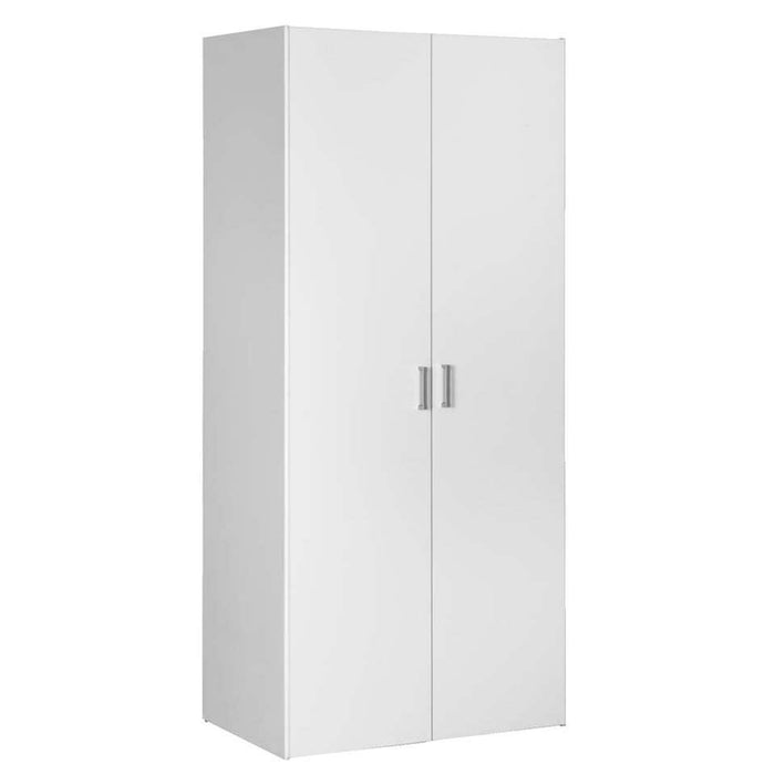 UNICORN Wardrobe basic white Width 77.6 cm Depth 49.5 cm Height 175.4 cm