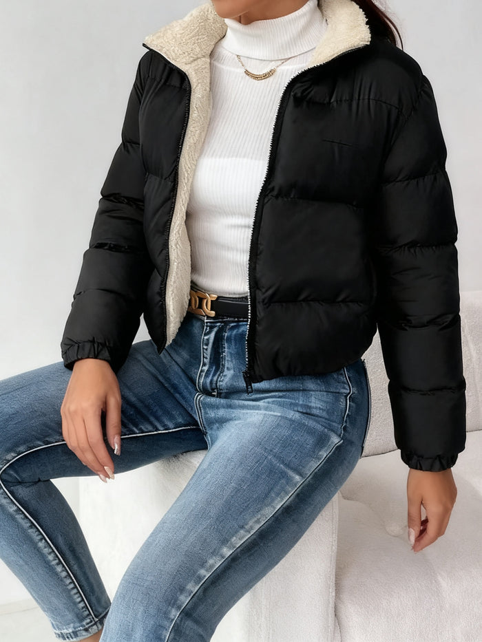 UNICORN Women's Autumn/Winter Thickened Lined Long Sleeve Padded Coat s m l xl
