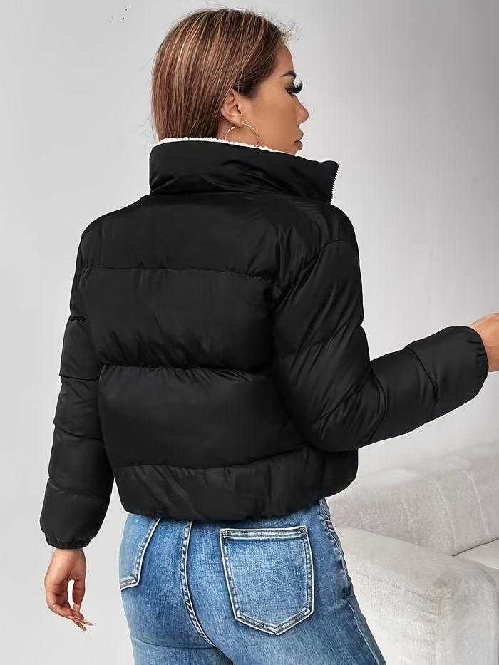 UNICORN Women's Autumn/Winter Thickened Lined Long Sleeve Padded Coat s m l xl