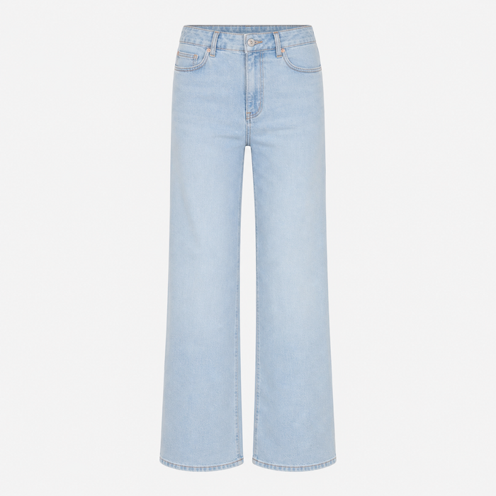 UNICORN Women's Light Blue Wide Leg Jeans with Heart Detail Back Pockets xs s m l xl