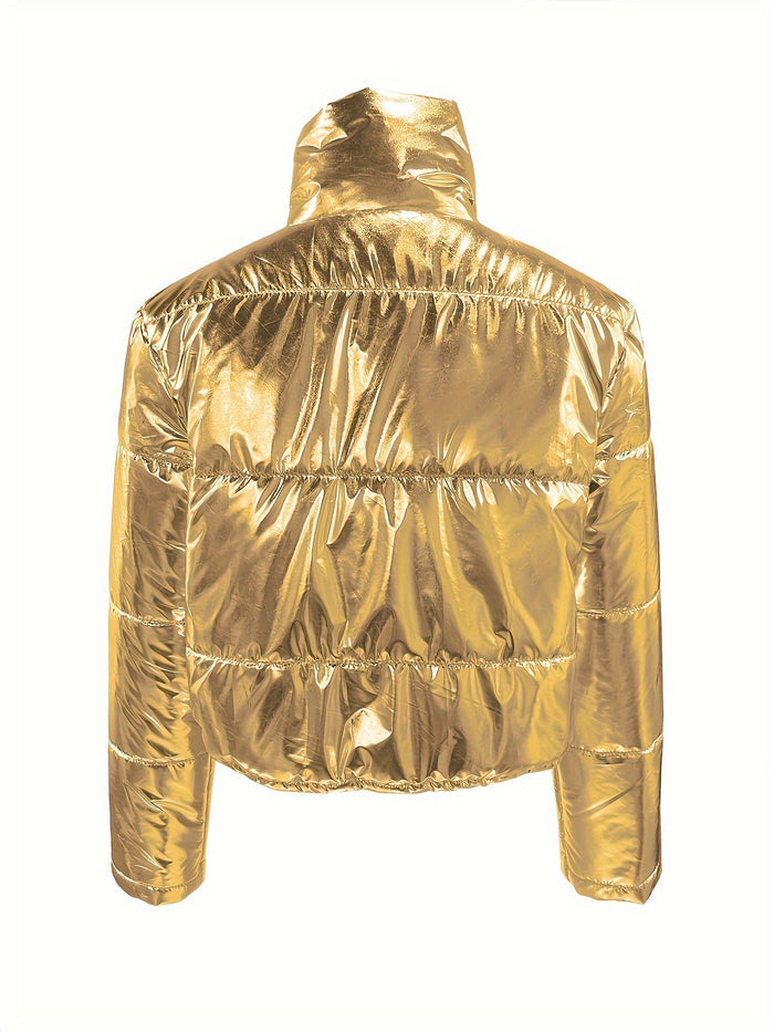 UNICORN Women'S Stylish Short Zip-Up Jacket for Autumn And Winter s m l xl xxl