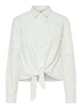 UNICORN Women's White Broderie Tie Front Blouse White Cotton Blouse with Bow Detail xs s m l xl